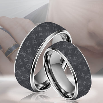 L.v | Signature Band Ring Mn-ring-012