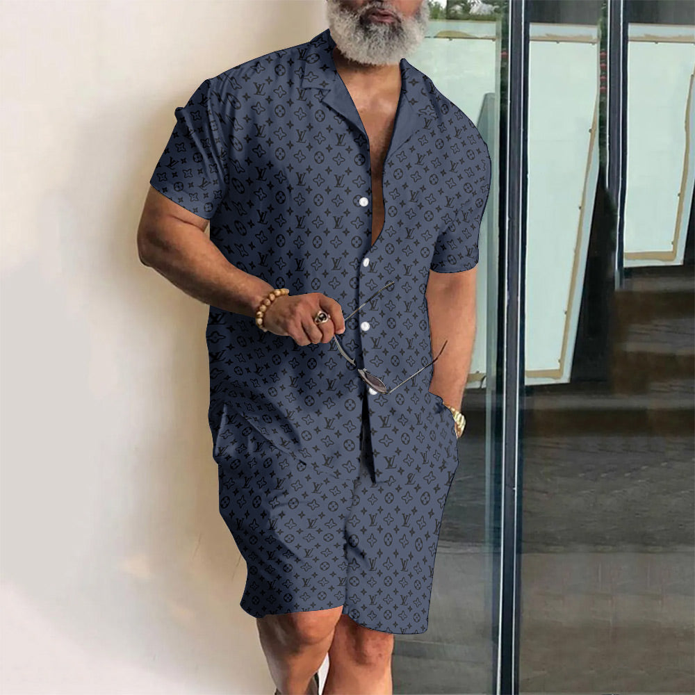 [new] Luxury Hawaii Shirt & Short Summer Hch010