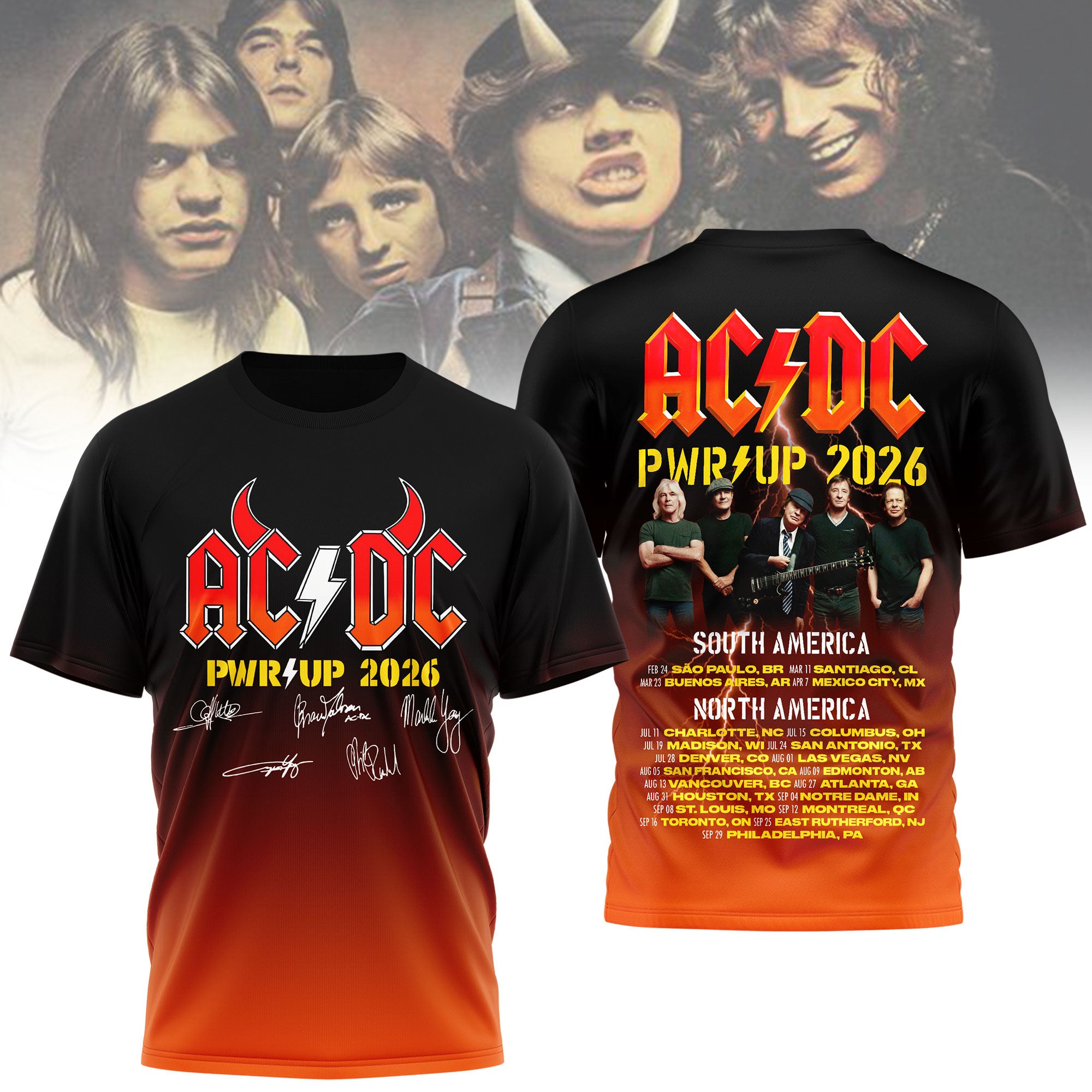 Premium  Tour 3d Shirt Acd1