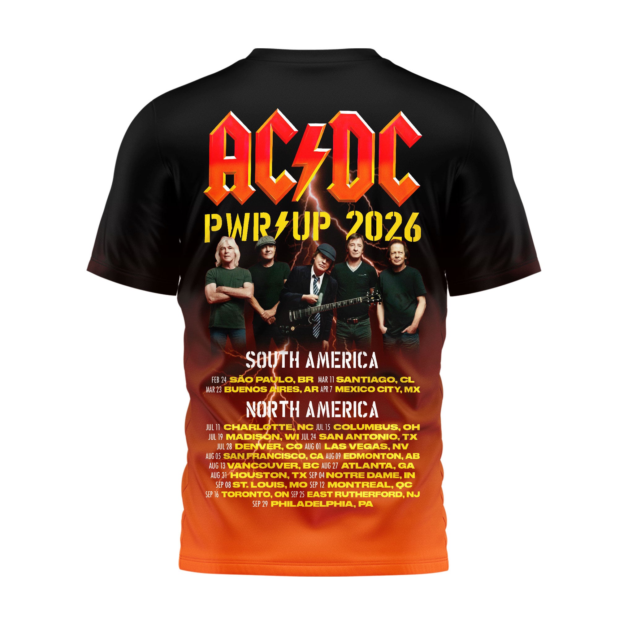 Premium  Tour 3d Shirt Acd1