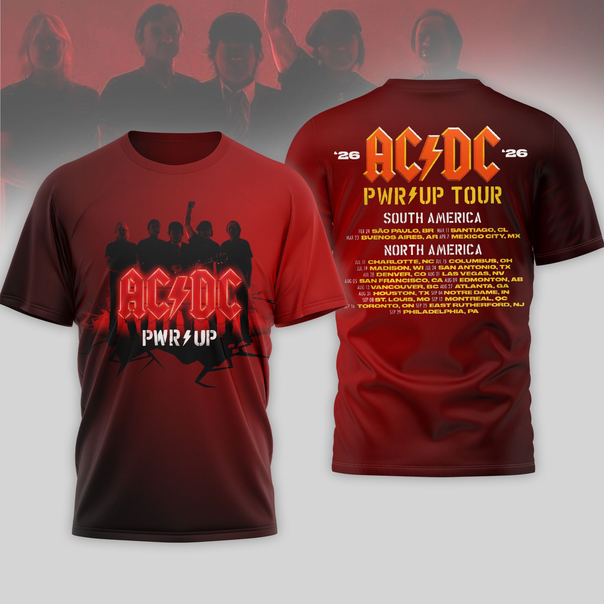 Premium  2026 Tour 3d Shirt Acd1