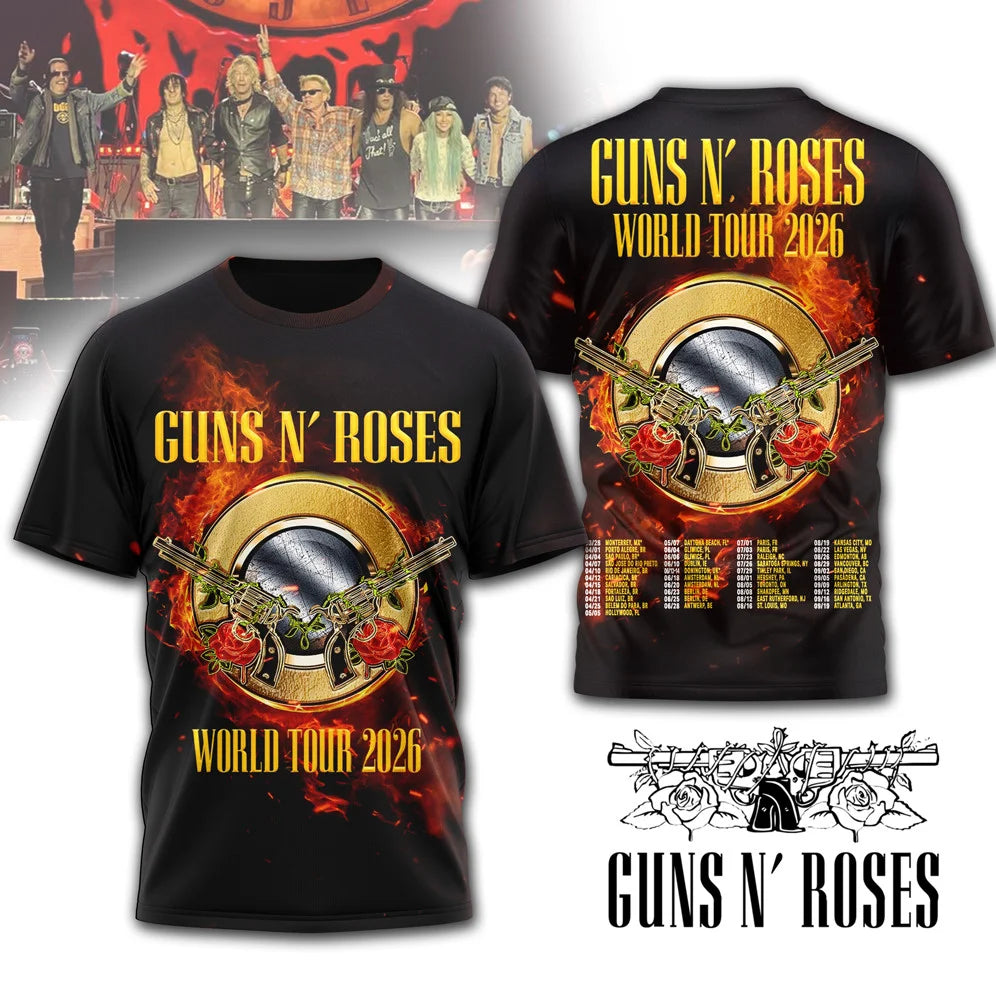 Premium G.N.R 3D Shirt HCH-007