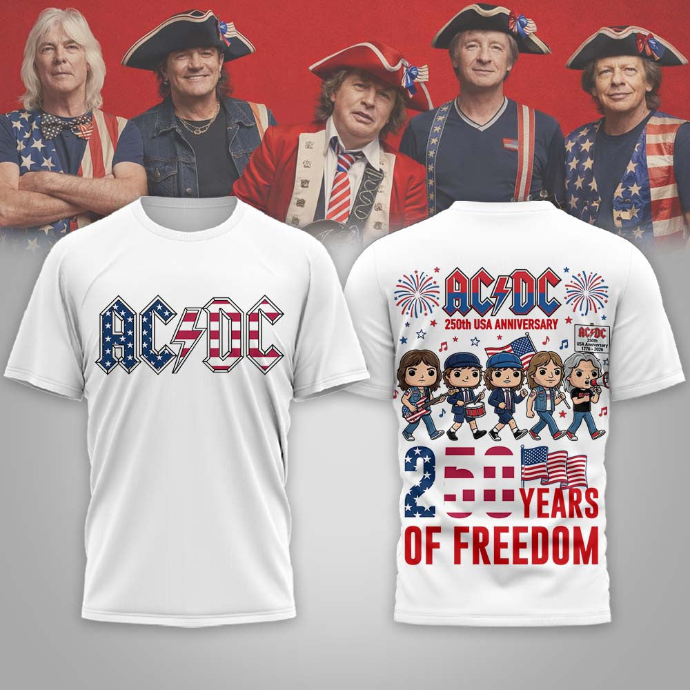 Premium  250th Anniversary 3d Shirt Acd1