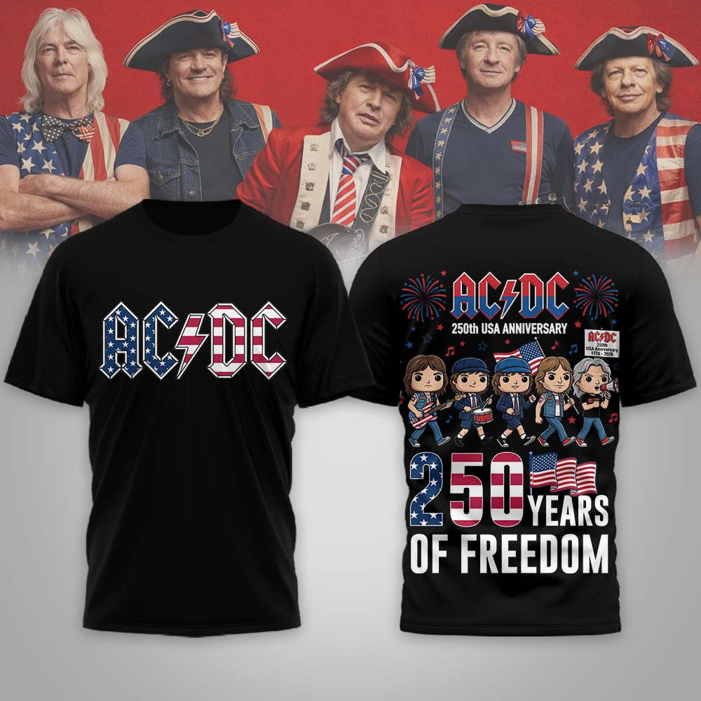 Premium  250th Anniversary 3d Shirt Acd1