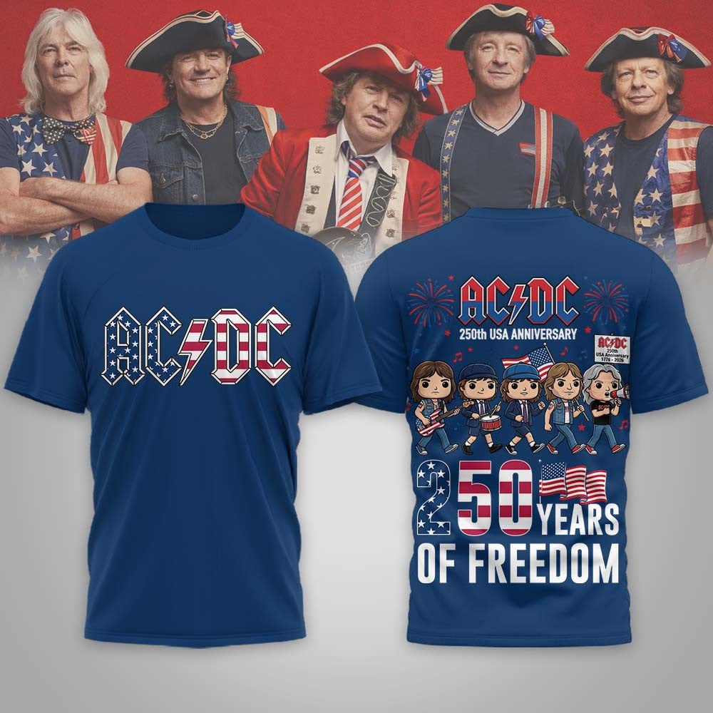 Premium  250th Anniversary 3d Shirt Acd1