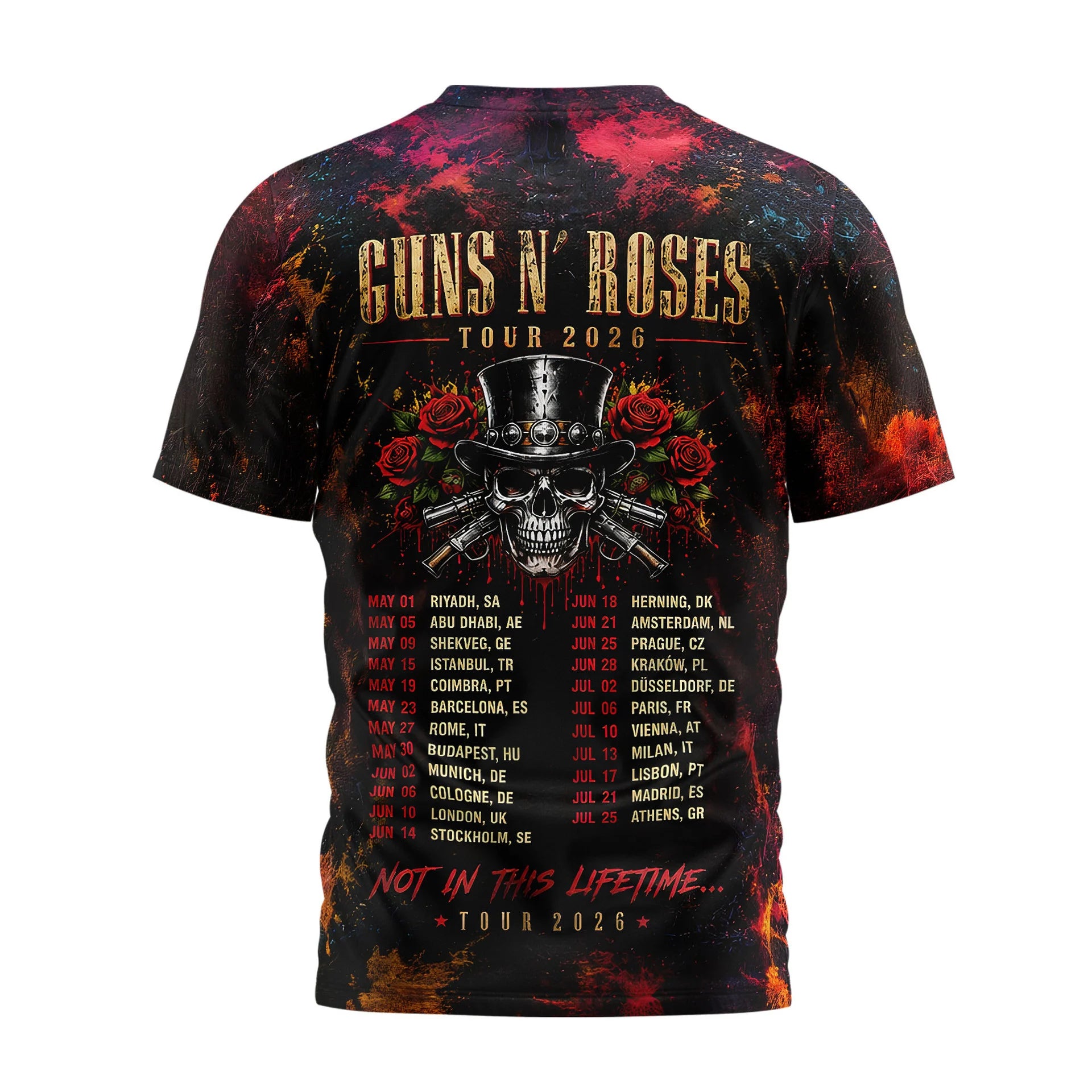 Premium G.N.R 3D Shirt HCH-008