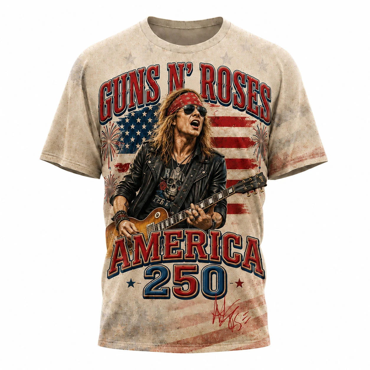 Premium G.N.R 3D Shirt TD HCH-010