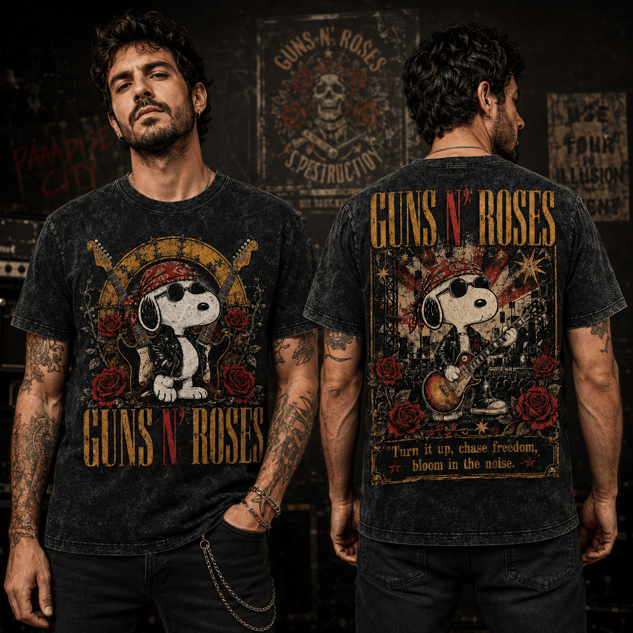 Premium G.N.R 3D Shirt HCH-015