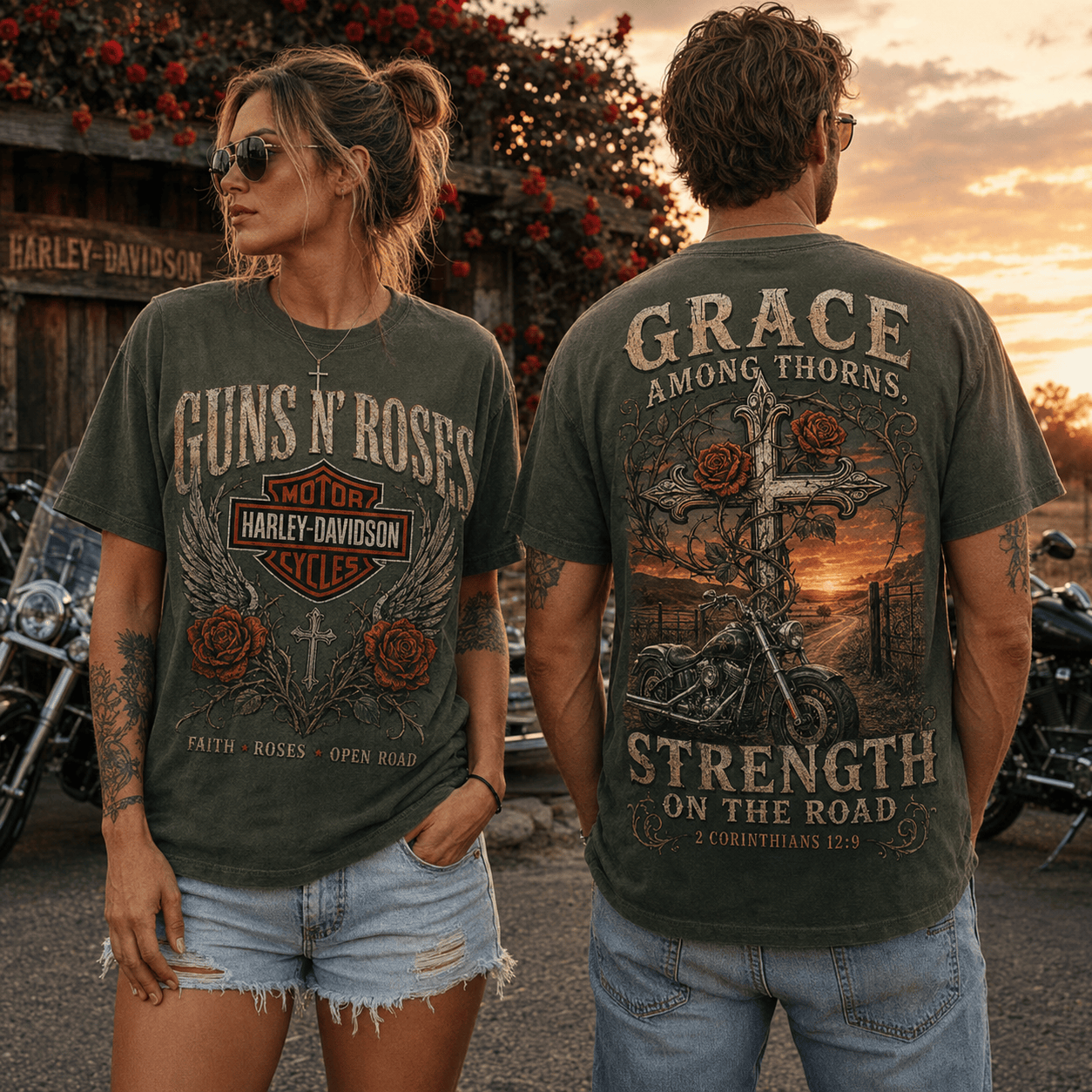 Premium G.N.R 3D Shirt HCH-020