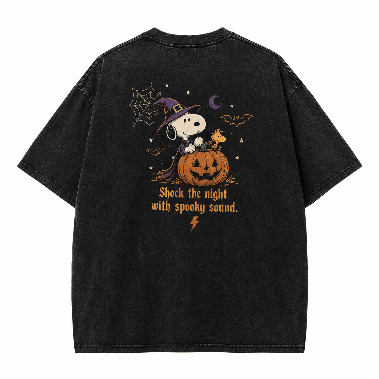 Premium Halloween Spirit Washed and Used T-shirt Acd1