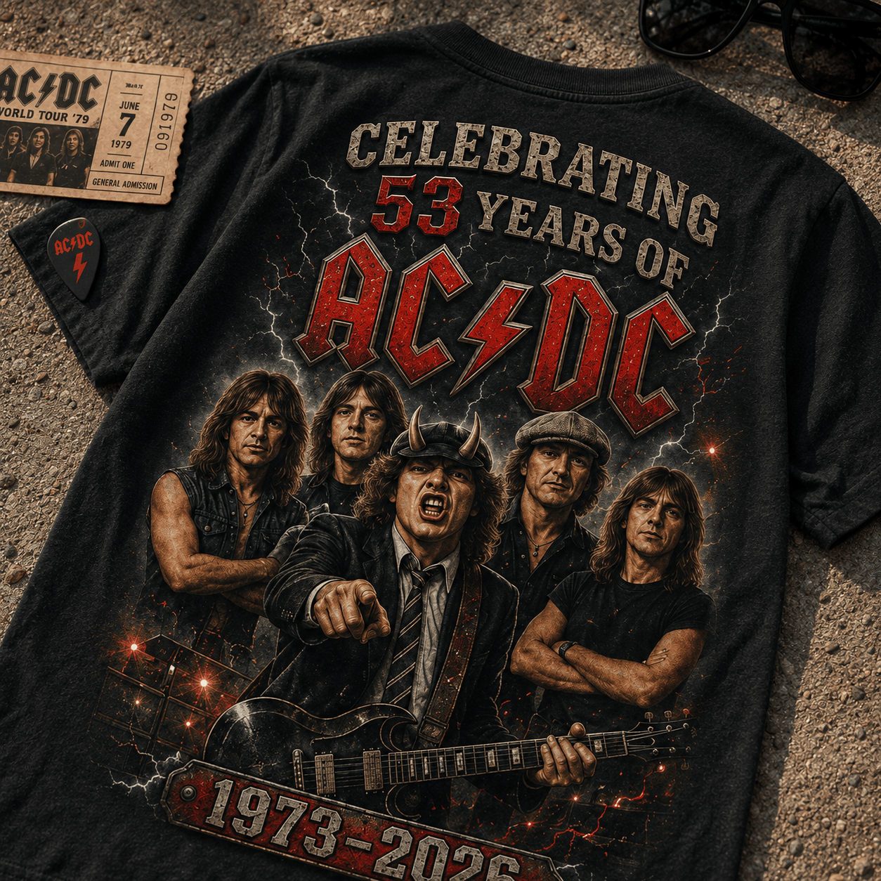 Premium Celebrating 53 Years 1973 - 2026 Thank You For The Memories T-Shirt Acd1