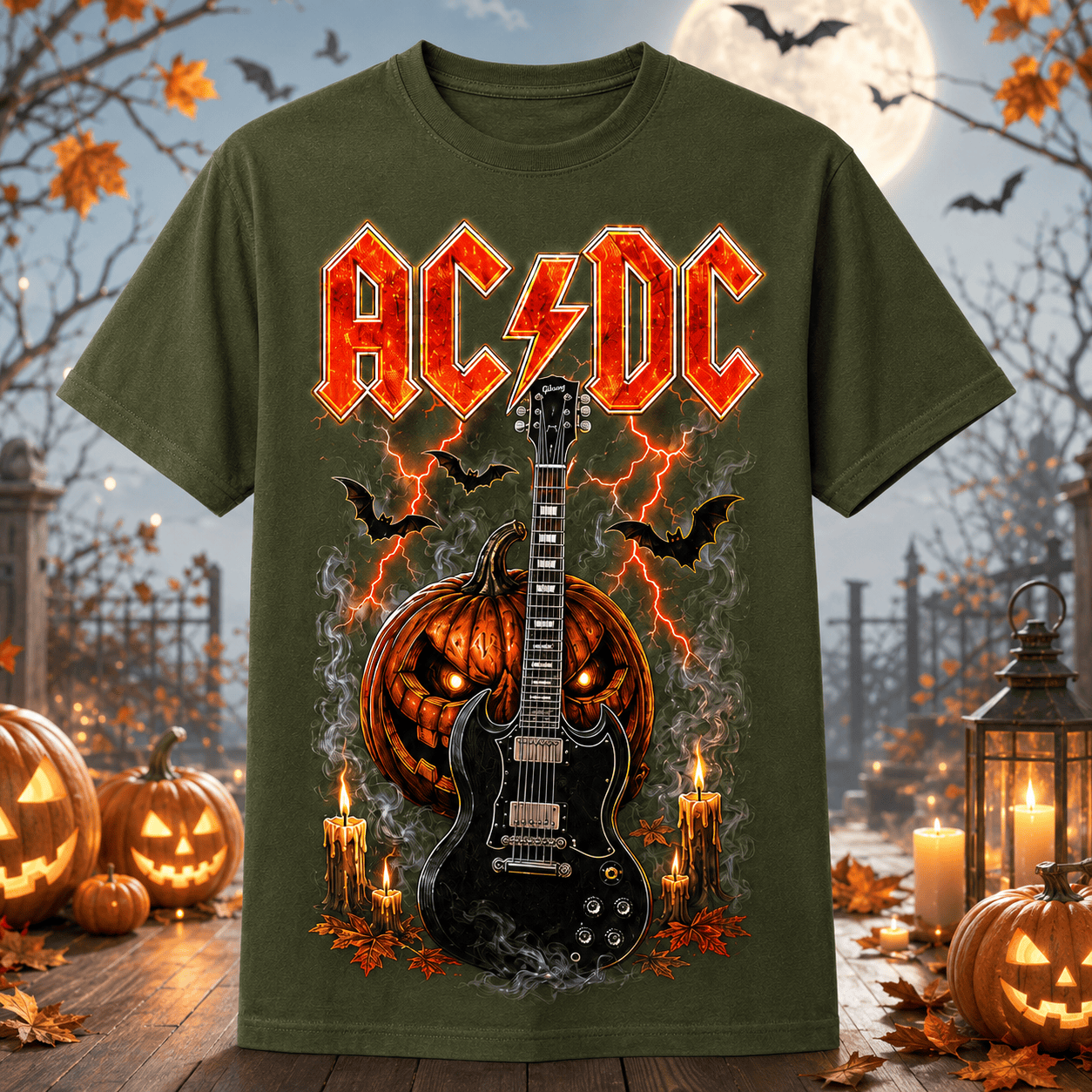 Premium  Halloween High Voltage 3D Shirt ACD1