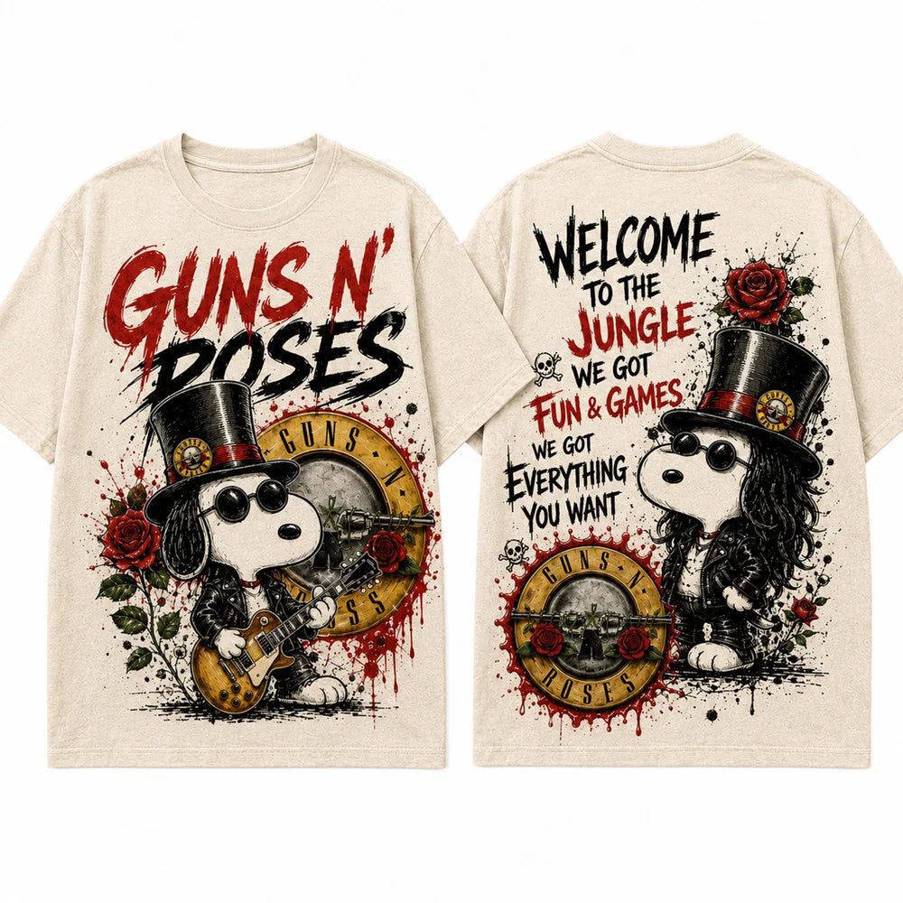 G.N.R SN Welcome to the Jungle 3D Shirt HCH-033