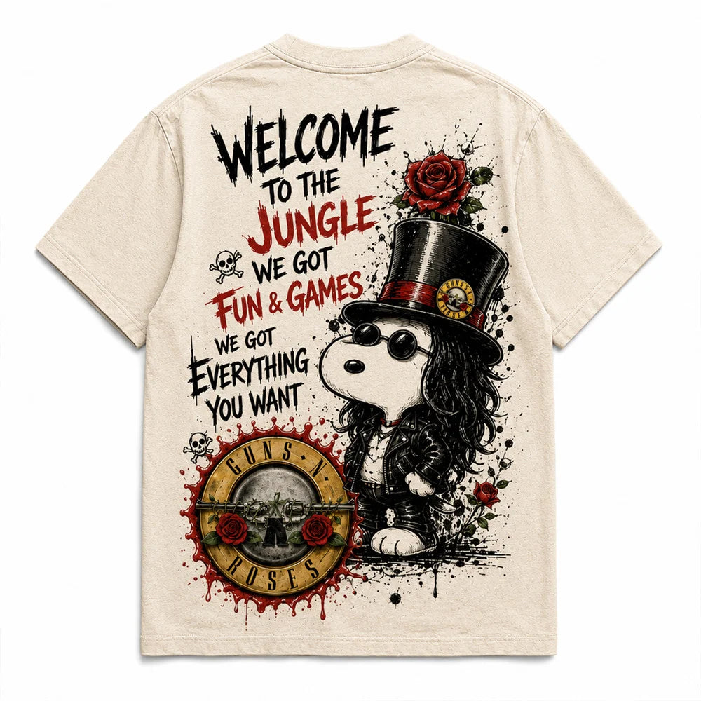 G.N.R SN Welcome to the Jungle 3D Shirt HCH-033