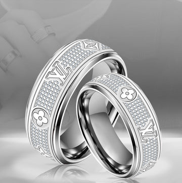 L.v | Signature Band Ring Mn-ring-002