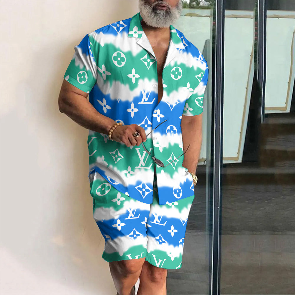[new] Luxury Hawaii Shirt & Short Summer Hch019