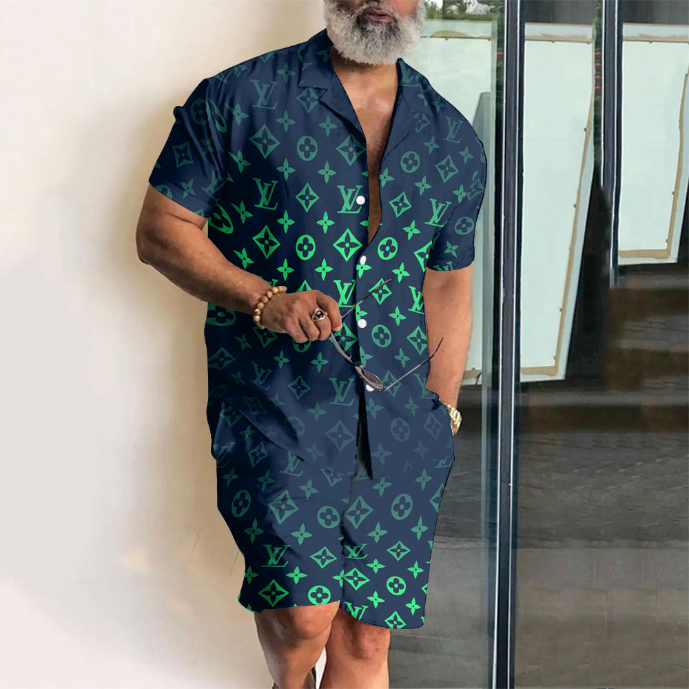 [new] Luxury Hawaii Shirt & Short Summer Hch023