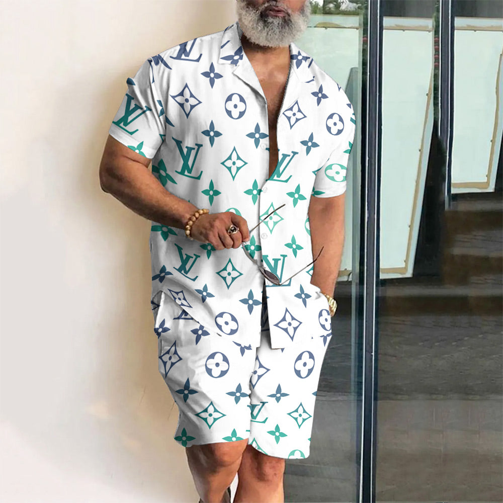 [new] Luxury Hawaii Shirt & Short Summer Hch024