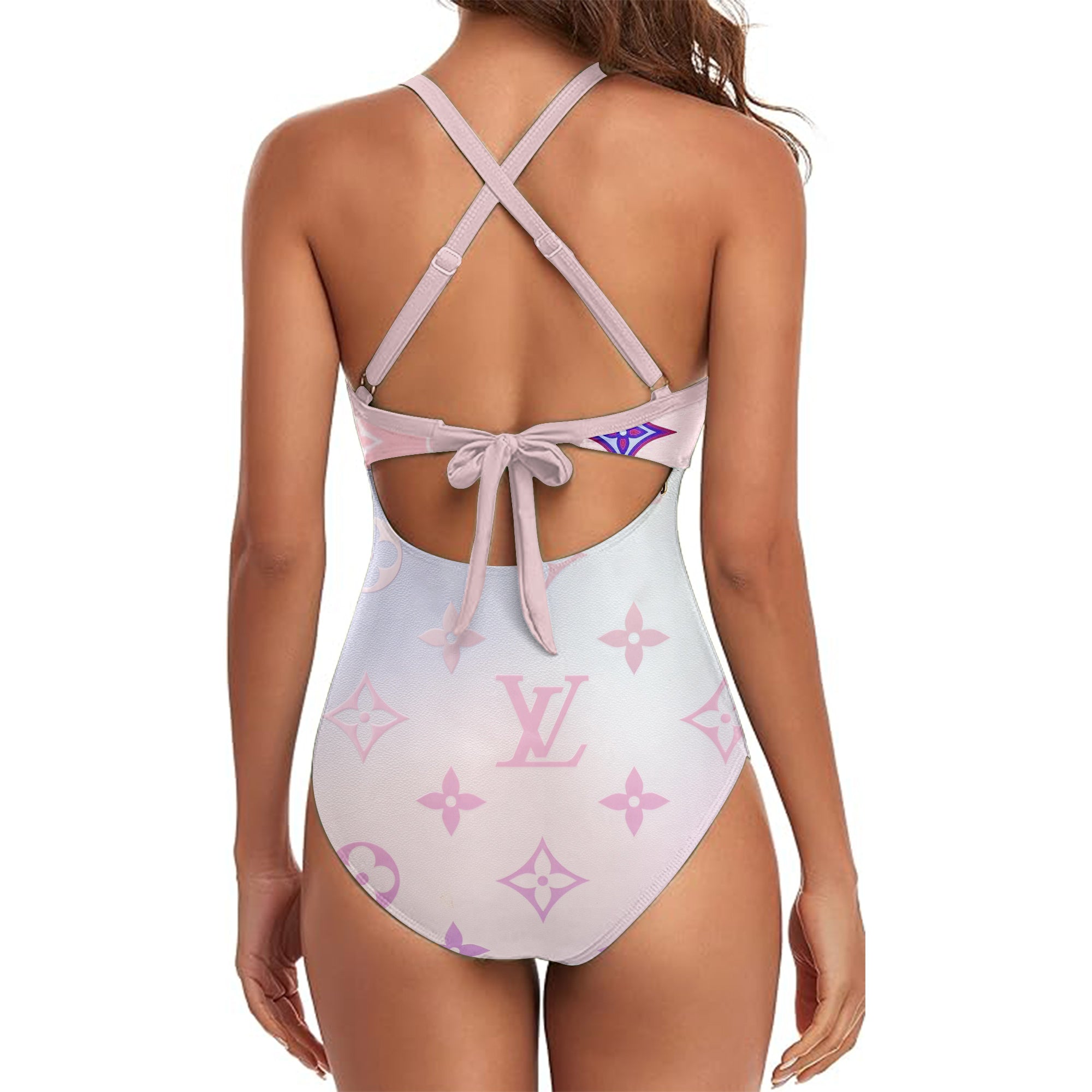 L.V | Premium 1pcs Swimsuit & Beach Sarong Mn-sb-003