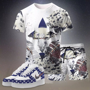 L.v | Premium Tracksuit And Sneaker Combo For Men - Mn290426042