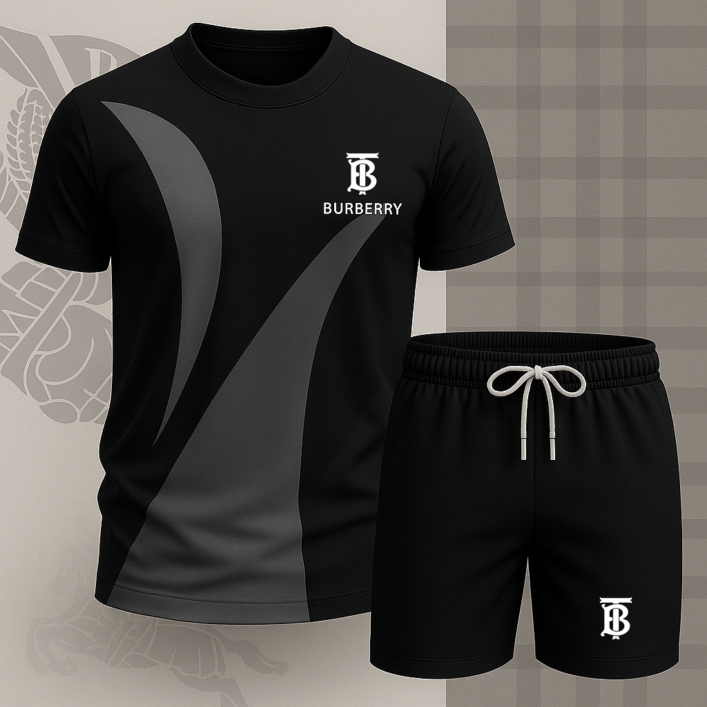 B.b.r | New Release � Luxury Brand Combo T-shirt & Short For Men Mn-tsas001