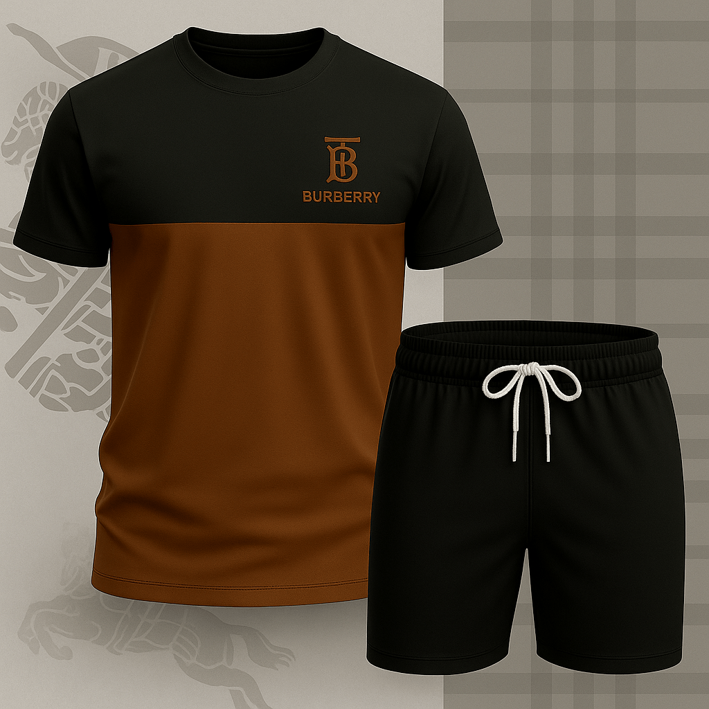 B.b.r | New Release � Luxury Brand Combo T-shirt & Short For Men Mn-tsas004