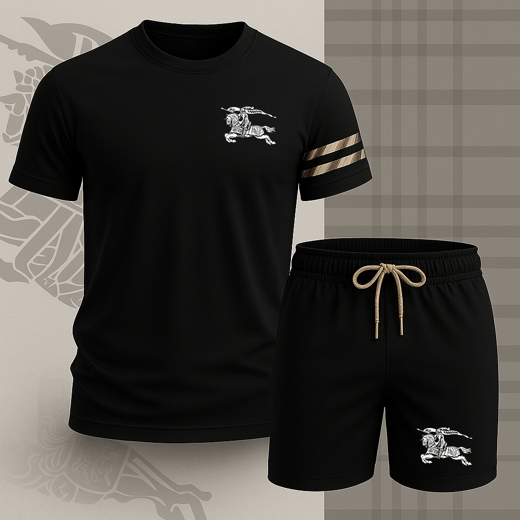 B.b.r | New Release � Luxury Brand Combo T-shirt & Short For Men Mn-tsas009