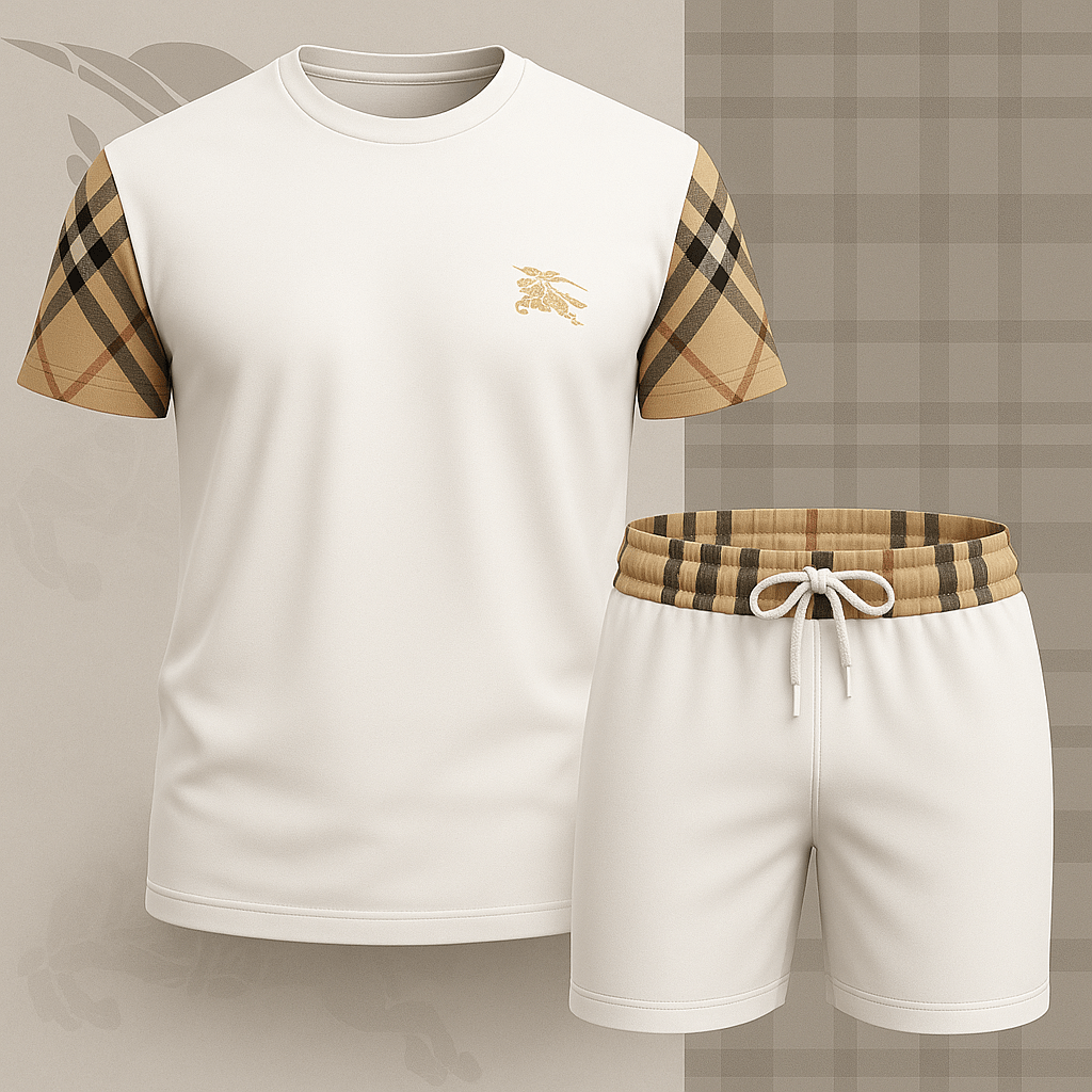 B.b.r | New Release � Luxury Brand Combo T-shirt & Short For Men Mn-tsas010