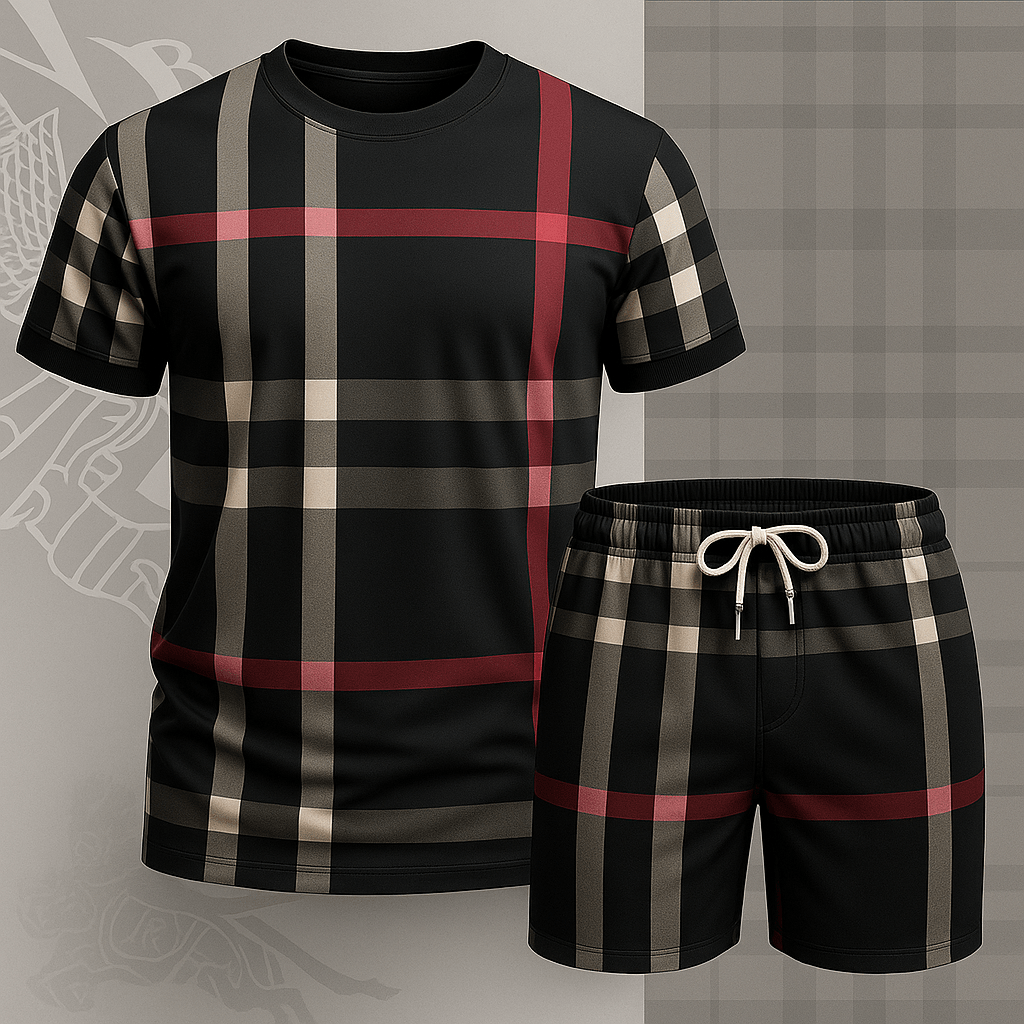 B.b.r | New Release � Luxury Brand Combo T-shirt & Short For Men Mn-tsas012