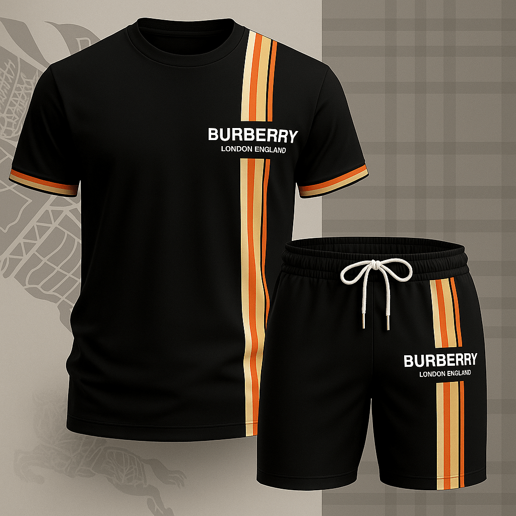 B.b.r | New Release � Luxury Brand Combo T-shirt & Short For Men Mn-tsas014
