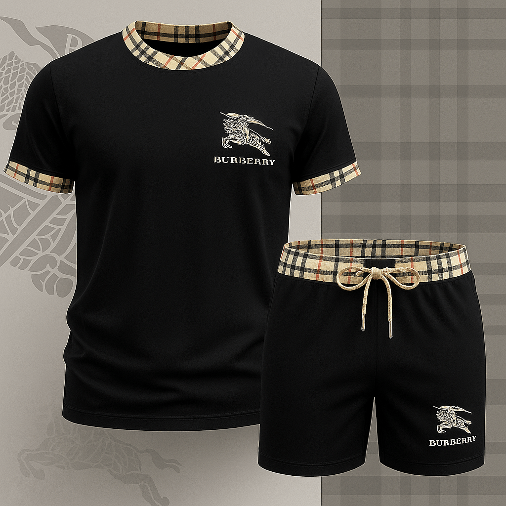 B.b.r | New Release � Luxury Brand Combo T-shirt & Short For Men Mn-tsas022