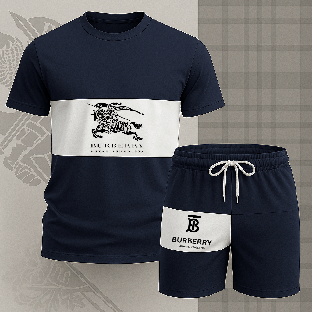 B.b.r | New Release � Luxury Brand Combo T-shirt & Short For Men Mn-tsas028