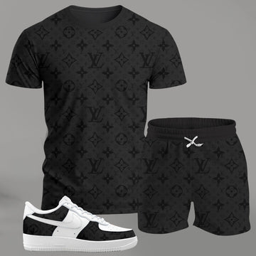 L.v | Premium Tracksuit And Sneaker Combo For Men - Mn290426001
