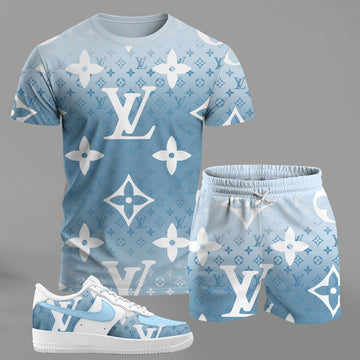 L.v | Premium Tracksuit And Sneaker Combo For Men - Mn290426010