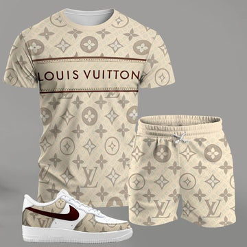 L.v | Premium Tracksuit And Sneaker Combo For Men - Mn290426028