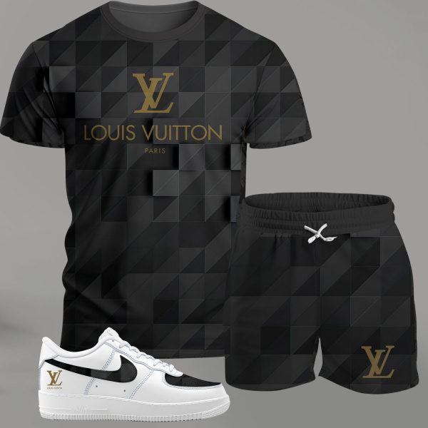 L.v | Premium Tracksuit And Sneaker Combo For Men - Mn290426021