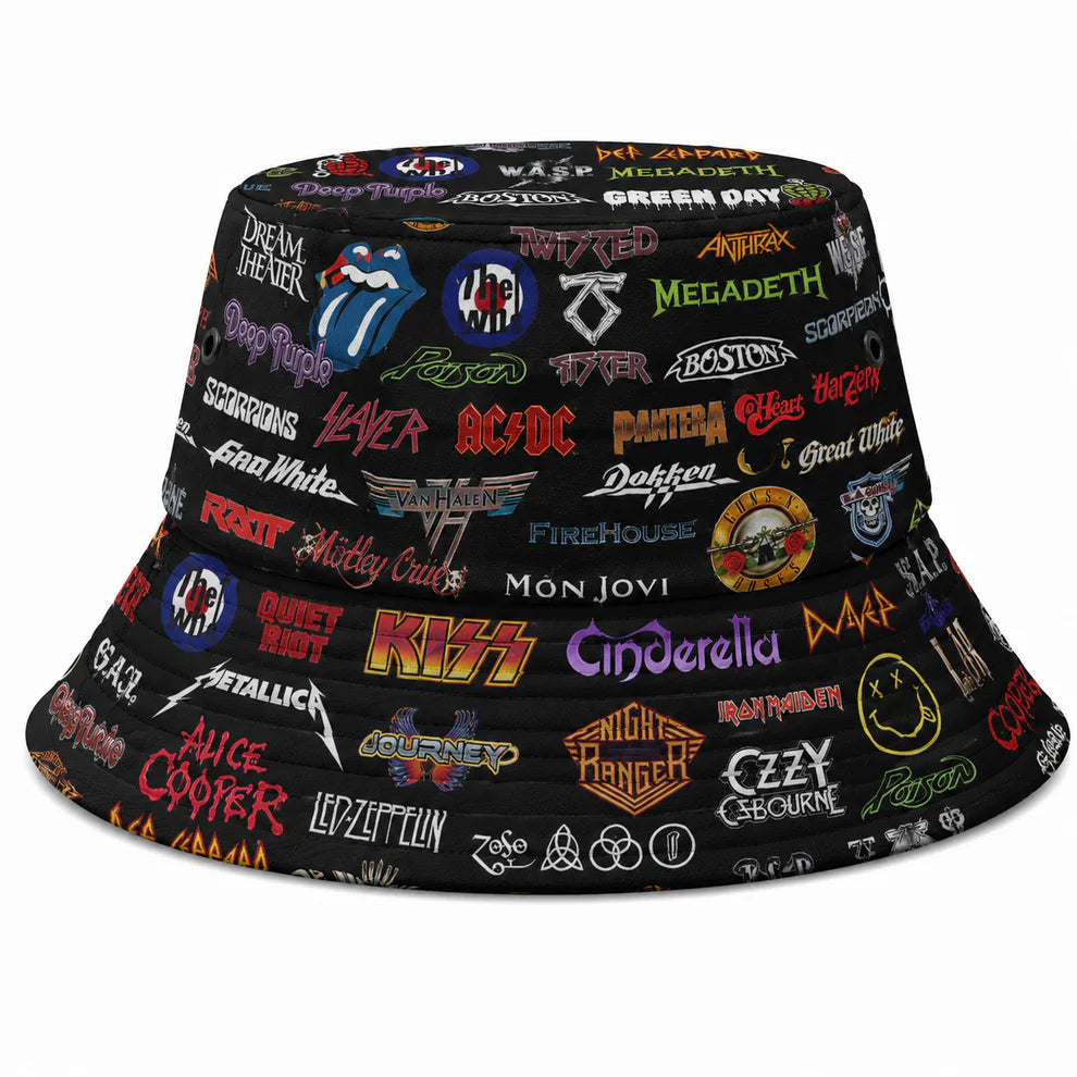 Rock Legends All-Over Print Bucket Hat Acd1