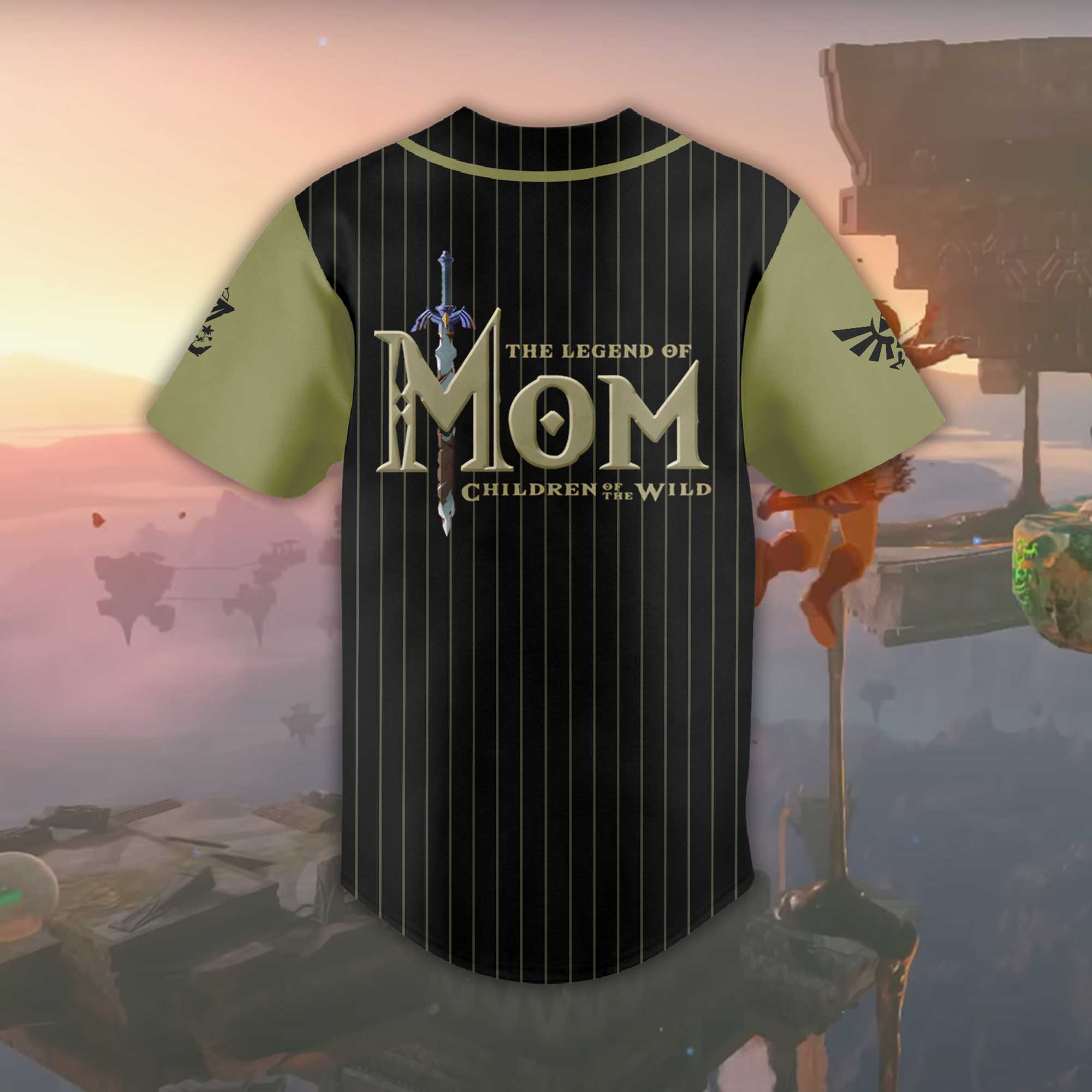 Baseball Jersey for Mom and Dad – Personalized Gift with Custom Name and Number