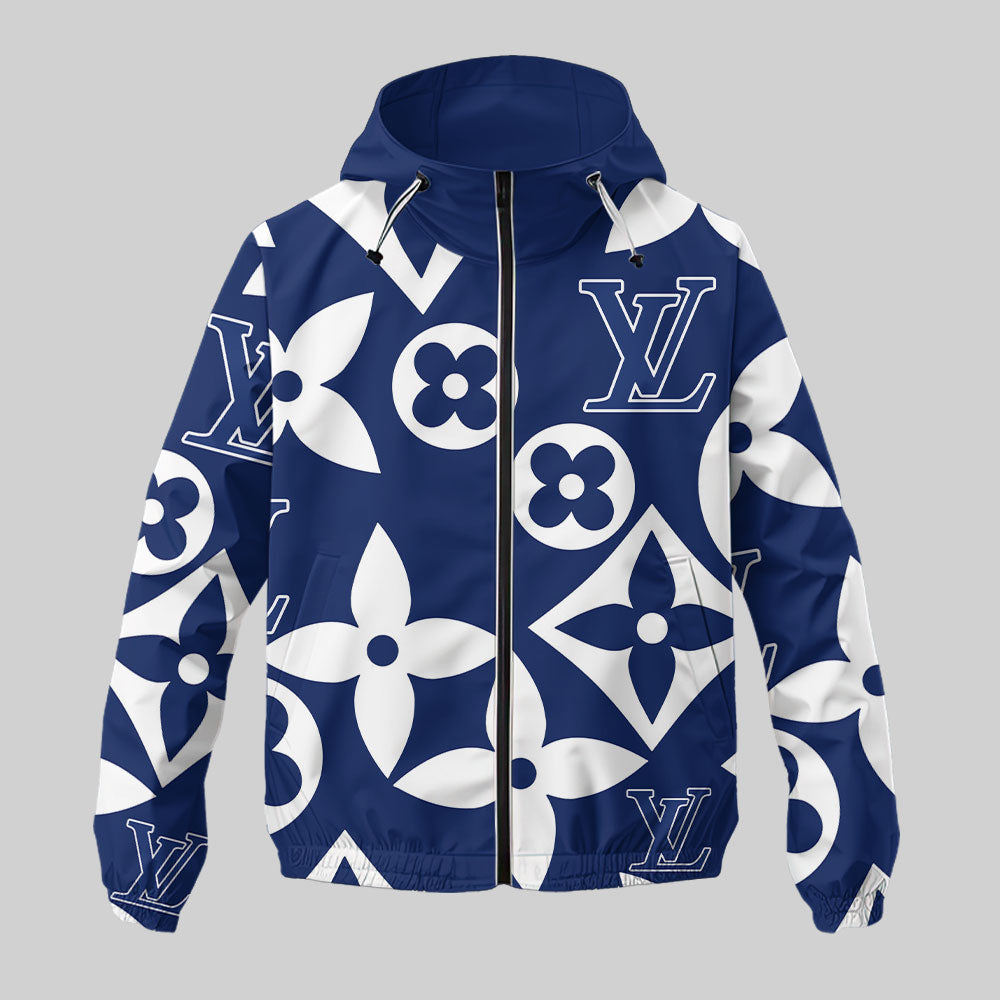 L.v | New Trending Luxury Unisex Windbreaker Jacket Mn-wj-0005