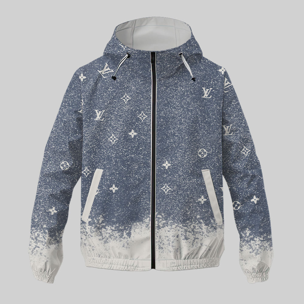 L.v | New Trending Luxury Unisex Windbreaker Jacket Mn-wj-0013