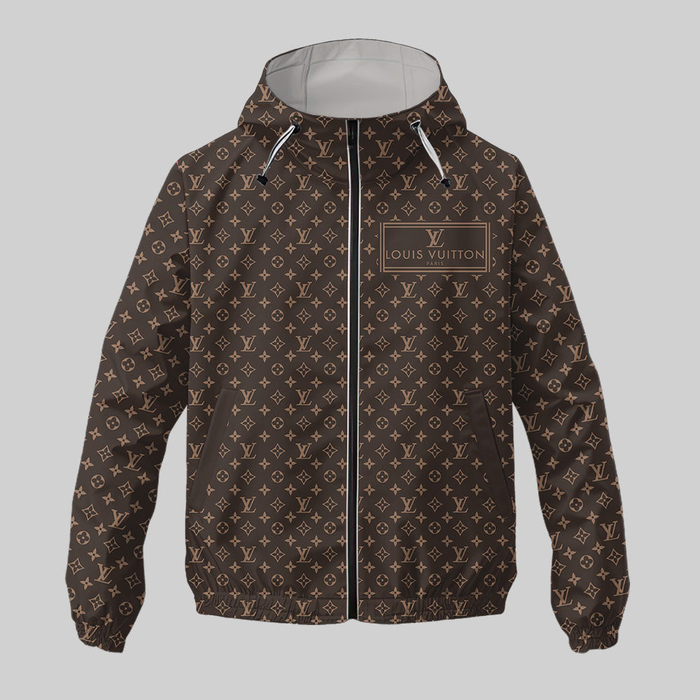 L.v | New Trending Luxury Unisex Windbreaker Jacket Mn-wj-0002