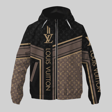 L.v | New Trending Luxury Unisex Windbreaker Jacket Mn-wj-0023