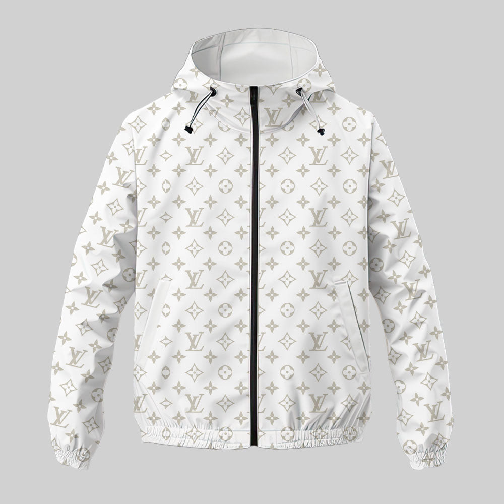 L.v | New Trending Luxury Unisex Windbreaker Jacket Mn-wj-0003