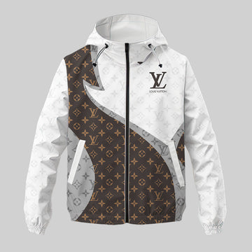 L.v | New Trending Luxury Unisex Windbreaker Jacket Mn-wj-0028