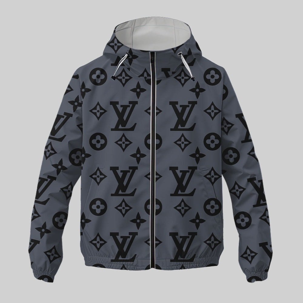 L.v | New Trending Luxury Unisex Windbreaker Jacket Mn-wj-0001