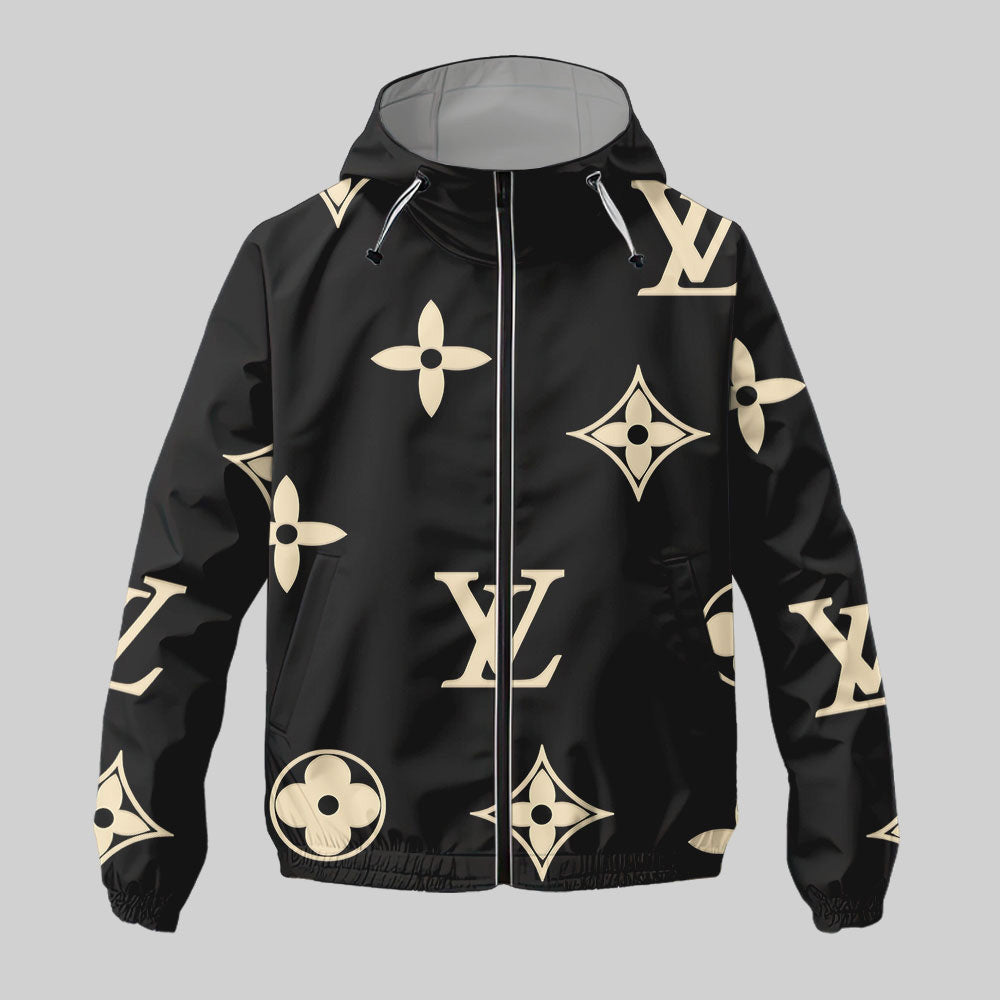 L.v | New Trending Luxury Unisex Windbreaker Jacket Mn-wj-0010