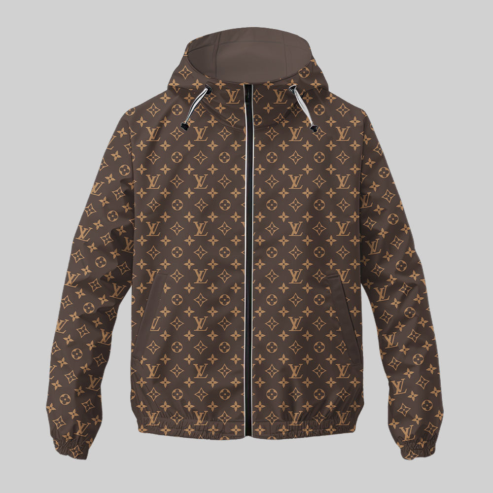 L.v | New Trending Luxury Unisex Windbreaker Jacket Mn-wj-0015