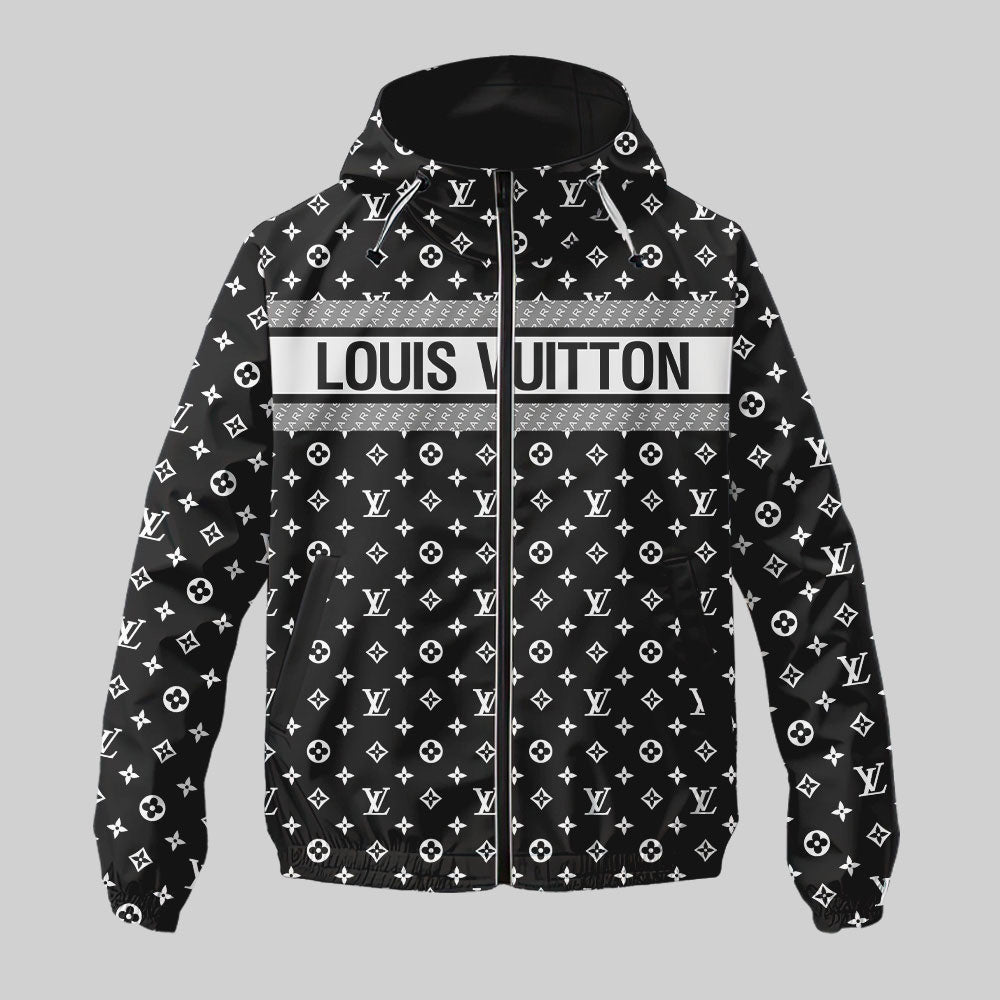 L.v | New Trending Luxury Unisex Windbreaker Jacket Mn-wj-0017