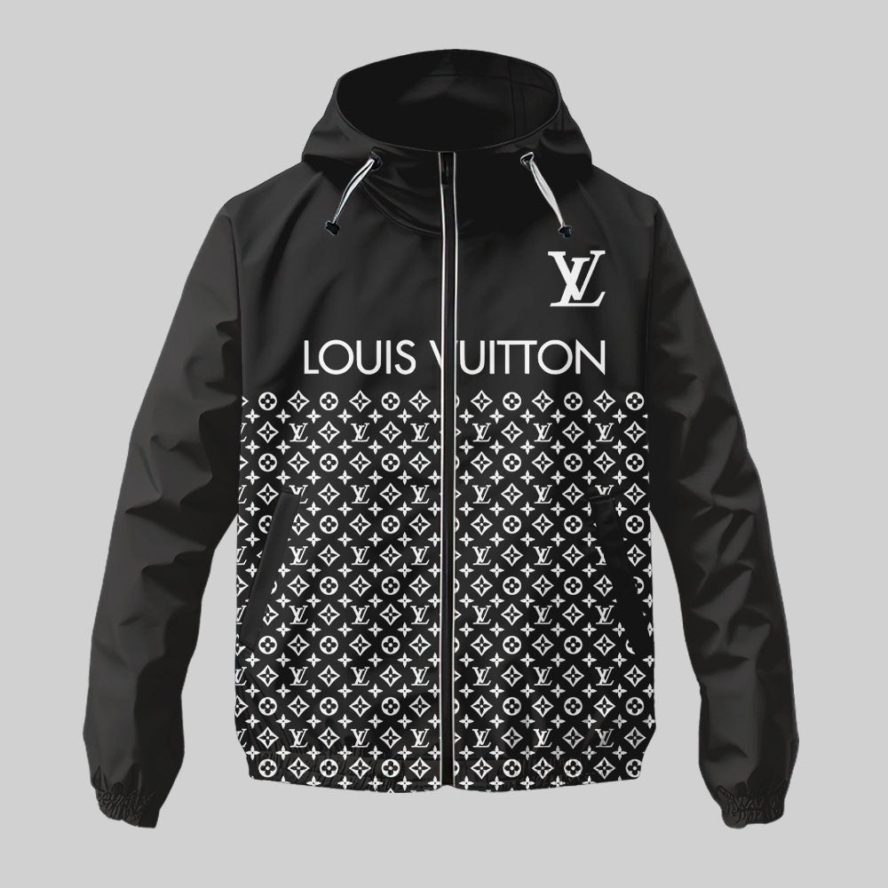 L.v | New Trending Luxury Unisex Windbreaker Jacket Mn-wj-0004