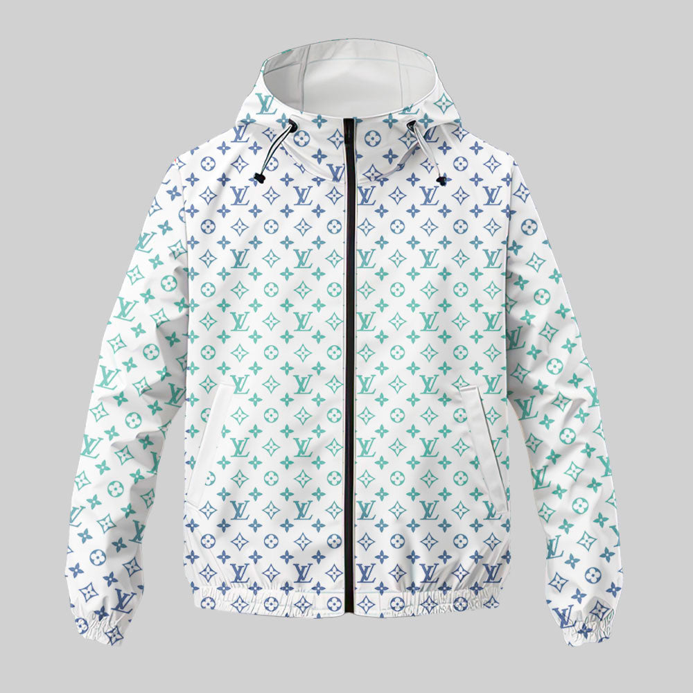 L.v | New Trending Luxury Unisex Windbreaker Jacket Mn-wj-0029